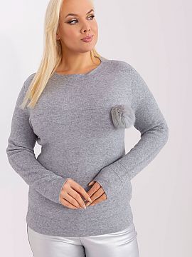 Jumper plus size Factory Price  Women\'s sweater is an excellent option for everyday wear, especially in the context of work. Made mainly of skin-friendly viscose, this swe