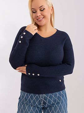 Jumper plus size Factory Price  This elegant women\'s sweater is the perfect choice for days when you want to feel extra feminine and stylish in the workplace. Made of fine