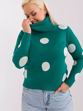 Jumper plus size Factory Price  This women\'s turtleneck sweater is the perfect choice for many occasions, from casual to work-related. Its original design is distinguished