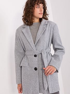 Coat Och Bella  This smooth women\'s coat is the essence of class and elegance. Made of high-quality polyester, it features a soft and smooth material that 