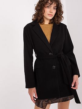 Coat Och Bella  This smooth women\'s coat is the essence of class and elegance. Made of high-quality polyester, it features a soft and smooth material that 