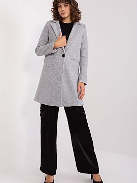 Coat Och Bella  This women\'s coat is the quintessence of classic and elegant. Its smooth polyester material makes it not only stylish, but also pleasant to