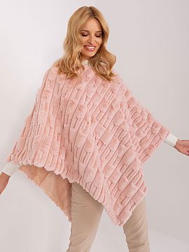 Poncho AT  This poncho is a combination of casual style, comfort and the charms of varied material texture. The poncho is an excellent choice for every