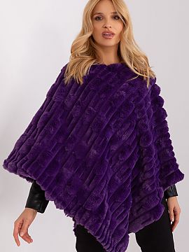 Poncho AT  This poncho is a combination of casual style, comfort and the charms of varied material texture. The poncho is an excellent choice for every