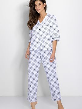 Pyjama Momenti Per Me  These elegant pajamas meet the highest quality standards, as evidenced by the OEKO-TEX Standard 100 certification, guaranteeing the safety o