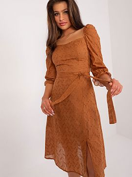 Daydress Lakerta  This summer dress exudes freshness and lightness, perfect for everyday wear during warm days. Its flared cut adds to its charm and makes it 