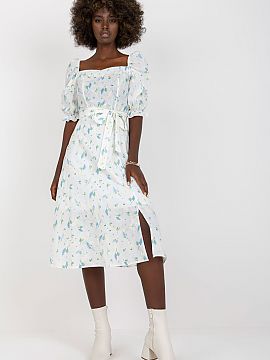 Daydress Lakerta  This summer dress is the perfect choice for everyday styling, exuding freshness and lightness. Its flared cut makes it not only comfortable,