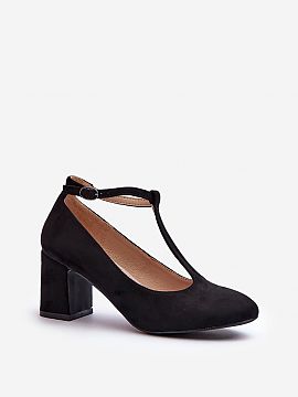 Block heel pumps Step in style