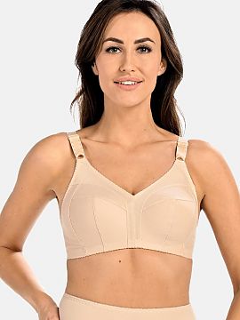 Soft Teyli  Introducing a luxurious underwire-free bra in an elegant, timeless beige color, designed for perfect fit and comfort. Dedicated to women who