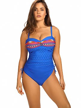 Swimsuit one piece Barontex  One-piece swimsuit made of high quality chlorine-resistant materials. Push-up type top of the swimsuit without underwire. Adjustable, detach