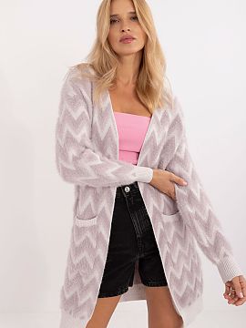 Cardigan AT  A casual cardigan without fastening is a perfect everyday cover-up that combines comfort with subtle elegance. Made of a blend of nylon, PBT