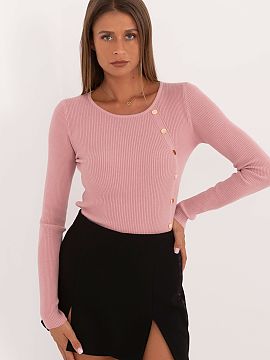 Jumper AT  Casual women\'s sweater, ideal for everyday wear and for work. Made from a blend of viscose, polyester and polyamide, it provides comfort an