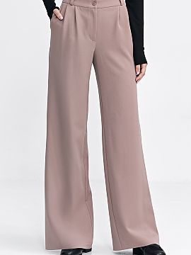 Trousers Nife  Women\'s relaxed fit pants, providing a loose and comfortable cut, ideal for everyday wear. They feature a mid-rise fit that combines comfor