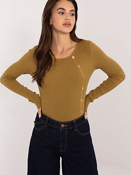 Jumper AT  Casual women\'s sweater, ideal for everyday wear and for work. Made from a blend of viscose, polyester and polyamide, it provides comfort an