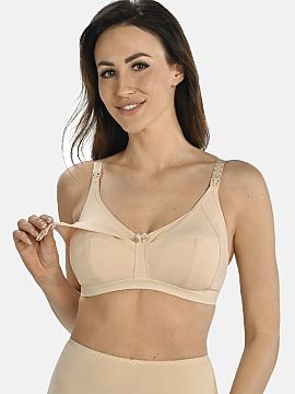 Nursing bra Teyli  Here is a revolution in comfort for nursing mothers, an underwire-free nursing bra. Made of the highest quality materials, this bra combines