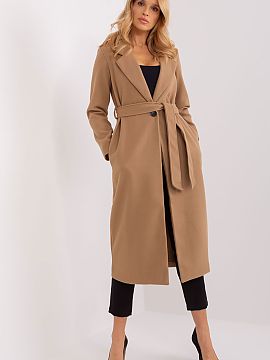 Coat Och Bella  This long transitional coat is ideal for a variety of occasions, from casual to more formal. It is made of durable polyester, which ensures 