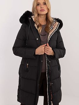 Jacket Factory Price  Quilted winter jacket with an extended cut is the perfect choice for everyday outings and work in the autumn/winter season. Made of polyeste