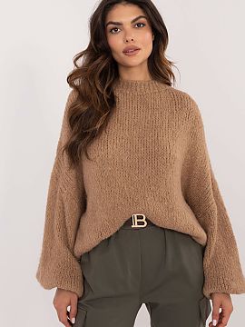 Jumper Och Bella  Women\'s sweater with a casual character, perfect for everyday wear and for work. Made from a blend of acrylic, lana, viscose and polyamide,