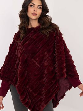 Poncho AT  This poncho is a combination of casual style, comfort, and the charms of a varied material texture. Poncho is a perfect choice for everyday 