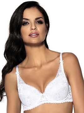 Push up Mat  Captivating, sexy and elegant Hannah bra. Push-up available in colors: vivid red, deep black and flawless white, which gives the bust a natu