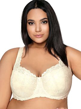 Padded bra Mat  Phenomenal Carmela Big bra. Available in large sizes. Beautifully emphasizes the cleavage, perfectly collects the bust. Thanks to a wide, de