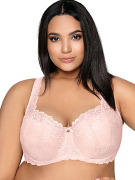 Padded bra Mat  Phenomenal Carmela Big bra. Available in large sizes. Beautifully emphasizes the cleavage, perfectly collects the bust. Thanks to a wide, de
