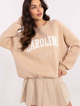 Sweatshirt Factory Price  Women\'s casual sweatshirt is a comfortable and stylish choice for everyday wear. Made of high-quality cotton, it provides softness, durabil