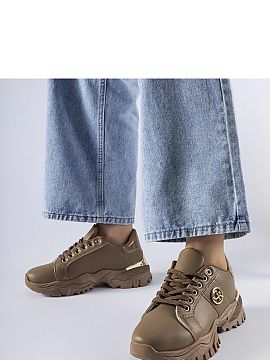 Sneakers Solea  Product description: Brown sneakers with a chunky Arpaia sole are a perfect choice for those who value comfort and style. Made of high-quali