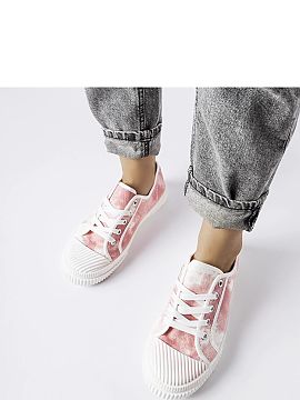 Sneakers Solea  Pink Clavet washed effect sneakers are a perfect choice for summer days when you want to feel comfortable and stylish. Made of rubber and eq