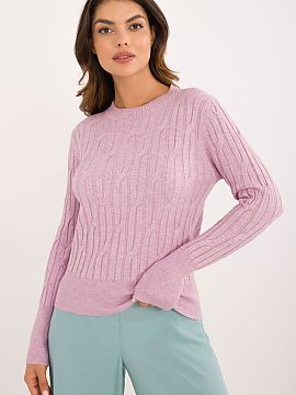 Jumper AT  We present a women\'s casual sweater, perfect for various occasions, from everyday outings to comfortable work outfits. Made of a blend of v