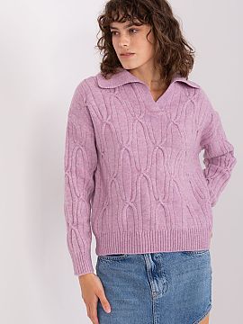Jumper AT  This women\'s sweater is a perfect choice for various occasions, from everyday situations to days in the office. Made of pleasant to the tou