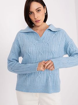 Jumper AT  This women\'s sweater is a perfect choice for various occasions, from everyday situations to days in the office. Made of pleasant to the tou