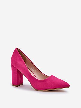 Block heel pumps Step in style