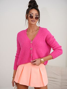 Cardigan LaBalancia  A short women\'s sweater is a stylish and versatile option for any occasion. Made of soft, pleasant to the touch knitwear, it ensures comfor