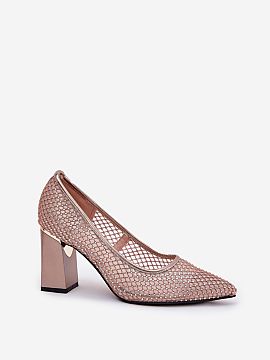 Block heel pumps Step in style