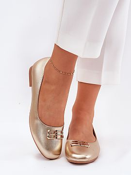 Ballet flats Step in style  Elegant women\'s ballerina flats made of eco leather. The toes are gently rounded, ensuring comfort and lightness. The soft leather insole g