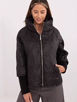 Jacket Italy Moda  Women\'s transitional jacket with a casual style is a perfect choice for everyday wear and work in the autumn, winter, and spring seasons. M