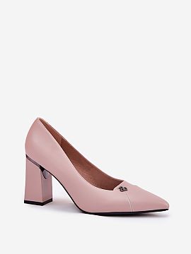 Block heel pumps Step in style
