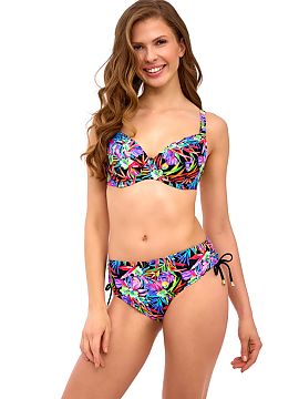 Swimming bra Lupo Line  Exotic, tropical, is nothing but our Mia bra from this year\'s collection. The model captivates with its color scheme and interesting tropic