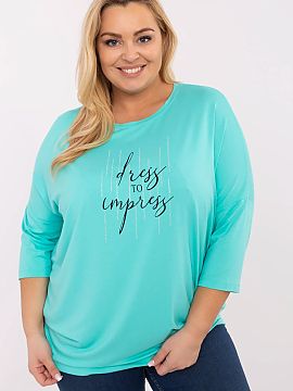 Plus size blouse Relevance  This everyday casual blouse is the perfect choice for women who appreciate comfort and trendy details. Made of soft, stretchy fabric based o