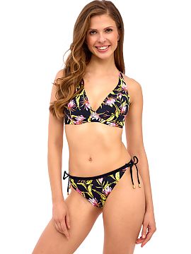 Swimming bra Lupo Line  Marvel at the summer in a stylish, swimwear bra with an exotic, plant motif. The bikini top in the form of a bralette with underwires. It lo