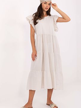 Daydress Och Bella  Loose, comfortable and stylish, this oversize cotton dress is the perfect choice for everyday summer outfits. Made of natural, breathable fa