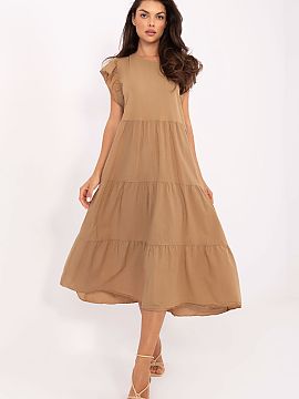 Daydress Och Bella  Loose, comfortable and stylish, this oversized cotton dress is the perfect choice for everyday summer outfits. Made of natural, breathable f