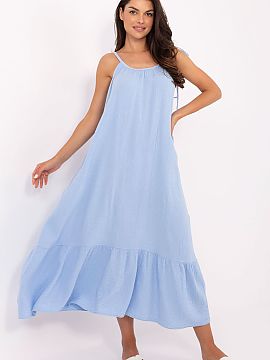 Daydress Och Bella  Light, airy and extremely comfortable dress made of delicate muslin cotton, perfect for warm, summer days. Smooth material and flared cut cr