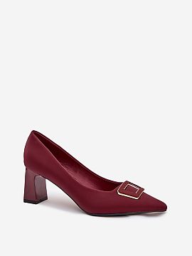 Block heel pumps Step in style
