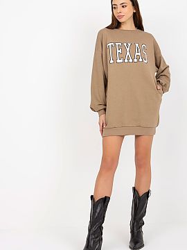 Sweatshirt Ex Moda  A long women\'s casual sweatshirt is an ideal proposition for everyday wear comfortable, practical, and stylish. Made of a soft blend of cot