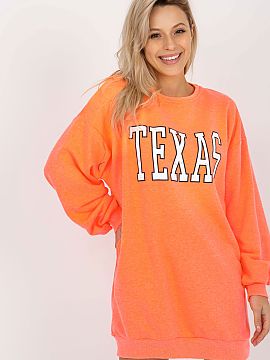 Sweatshirt Ex Moda  A long women\'s casual sweatshirt is the perfect everyday option comfortable, practical, and stylish. Made of a soft blend of cotton and pol