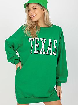 Sweatshirt Ex Moda  A long casual women\'s sweatshirt is the perfect choice for everyday comfortable, practical, and stylish wear. Made of a soft blend of cotto