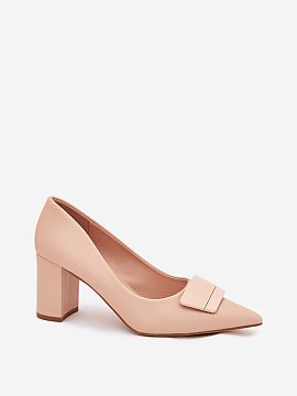 Block heel pumps Step in style