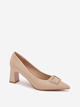 Block heel pumps Step in style